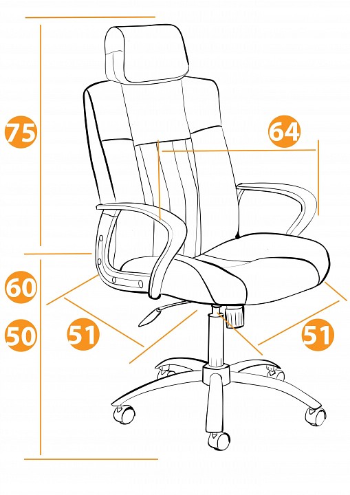 Кресло компьютерное oxford