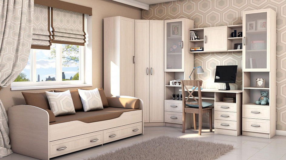 Шкаф-витрина Колибри