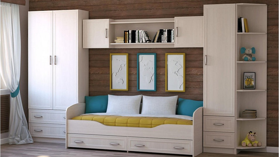 Шкаф платяной Колибри