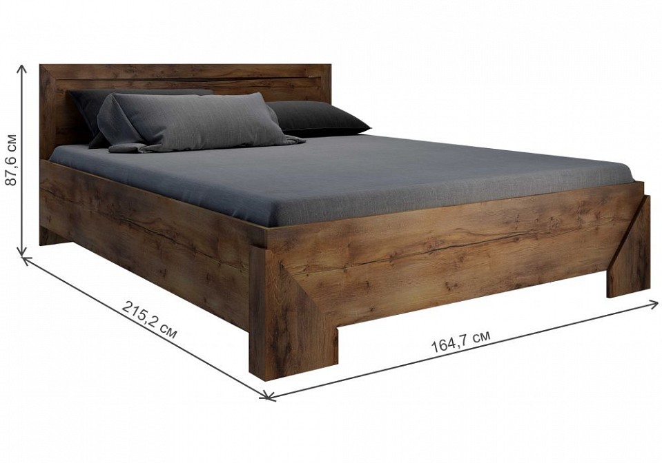 Кровать двуспальная Саманта