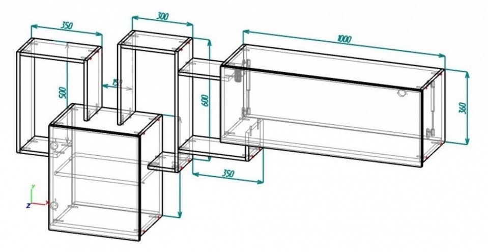 Набор для гостиной Мадера