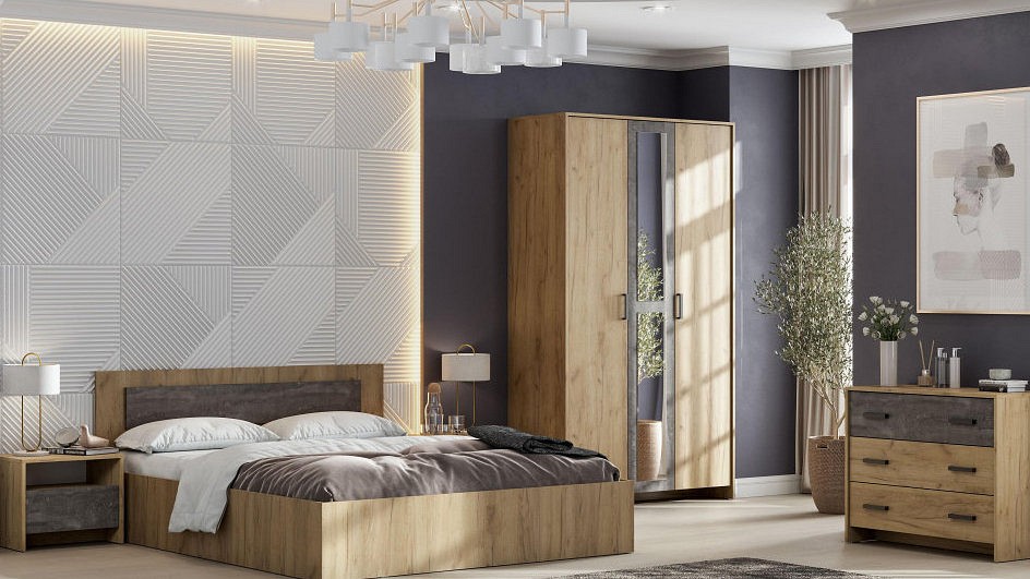 Кровать двуспальная taika