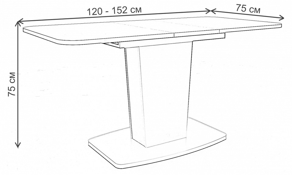 Стол обеденный Токио-28