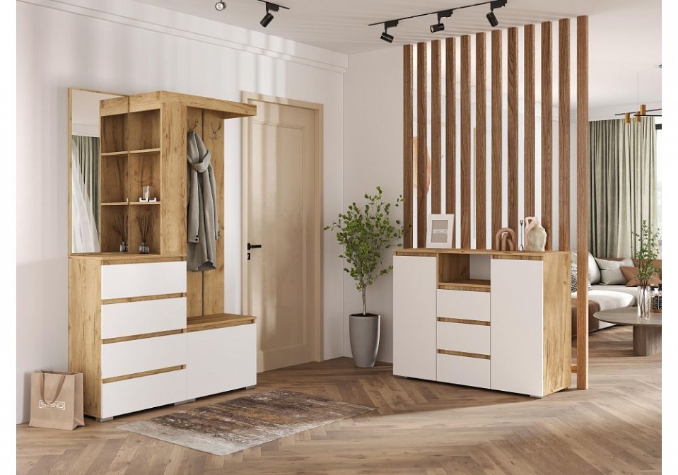 Тумба комбинированная Элла КМ 01