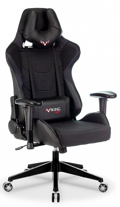 Кресло игровое viking 4 aero black edition