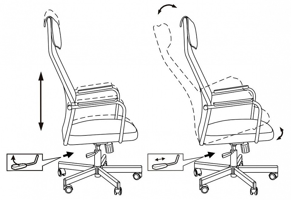 Кресло компьютерное zombie one b